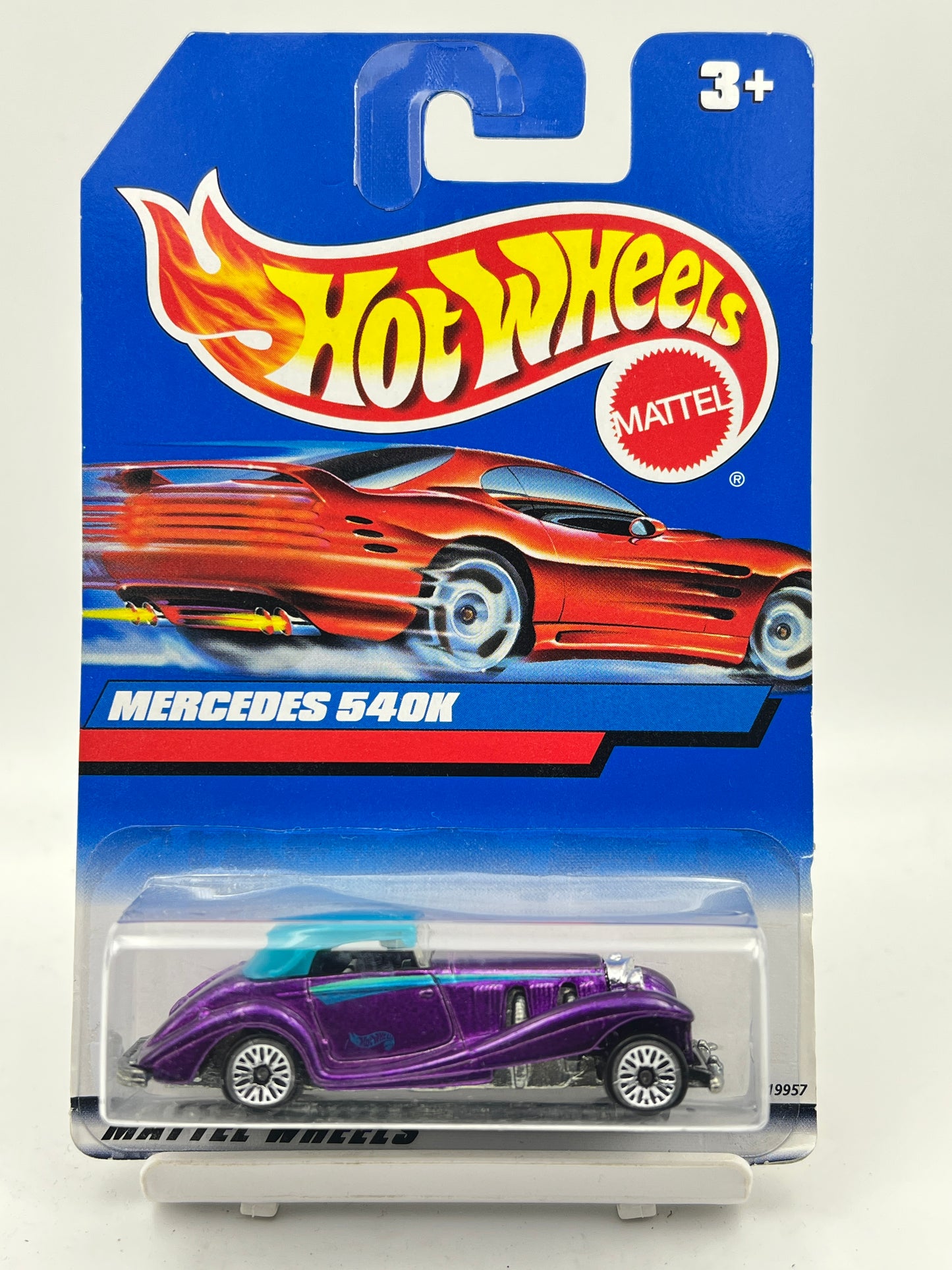 BLISTER CRACK - FULL METAL - HOT WHEELS - MERCEDES 540K - PURPLE - 7B