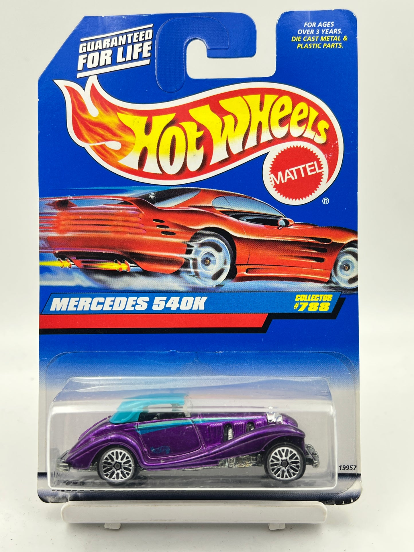 FULL METAL - HOT WHEELS - MERCEDES 540K - PURPLE - 7A