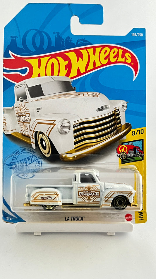 LA TROCA - WHITE - 3A - Its Fun- Hot wheels - matchbox - diecast