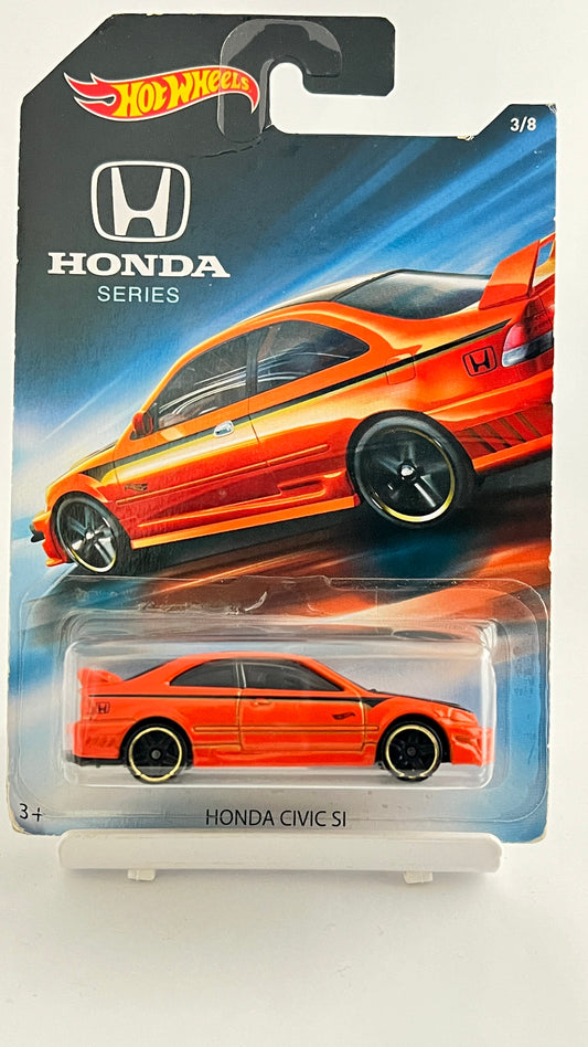 HONDA CIVIC SI - CARD ART - 3A - Its Fun- Hot wheels - matchbox - diecast