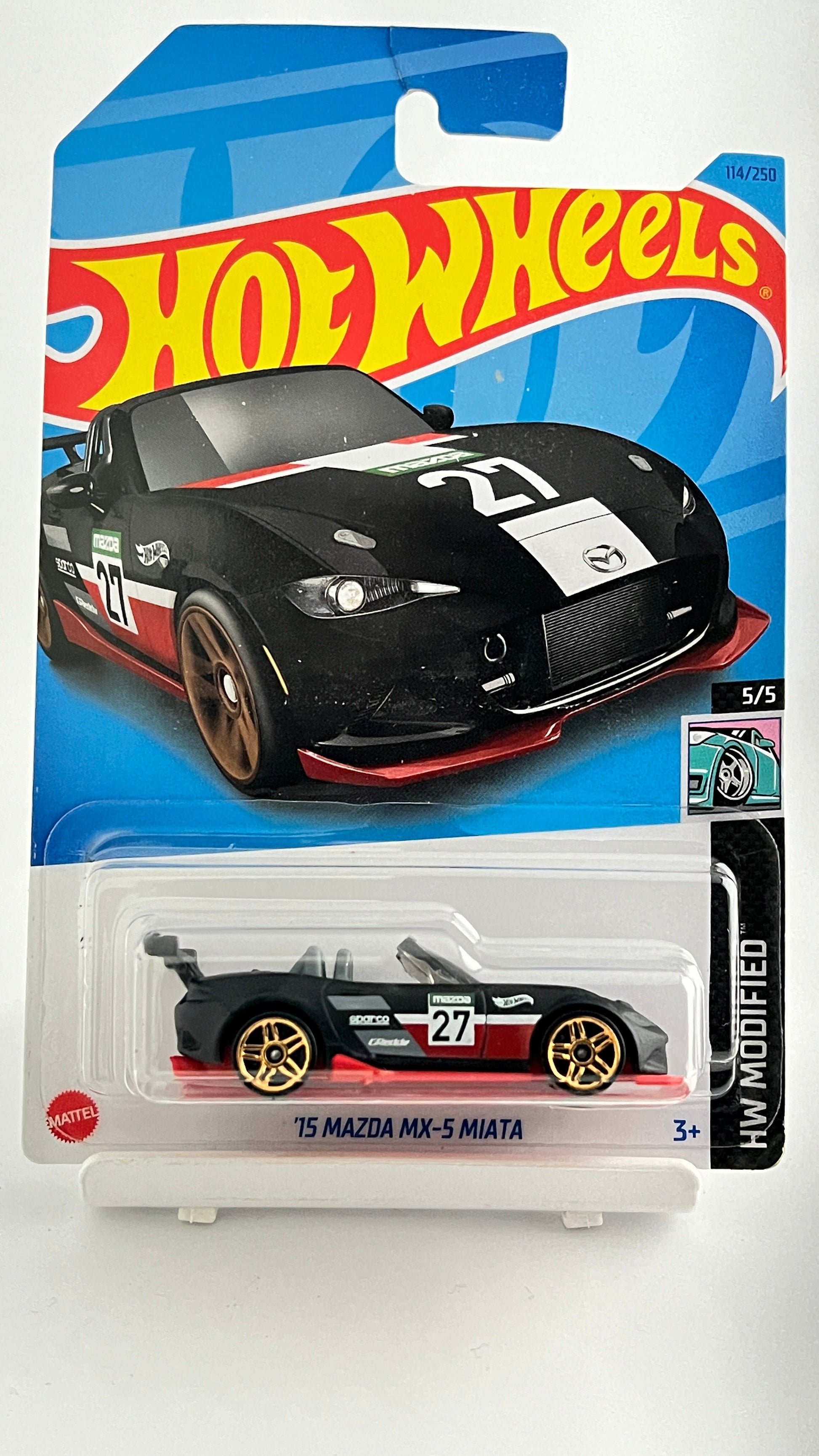 15 MAZDA MX-5 MIATA - 1C - Its Fun- Hot wheels - matchbox - diecast