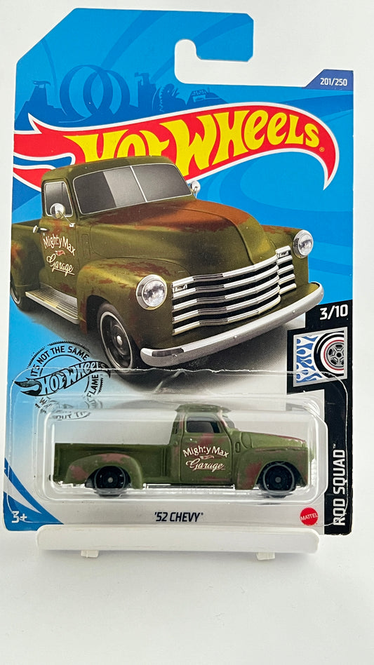 52 CHEVY - 3A - Its Fun- Hot wheels - matchbox - diecast