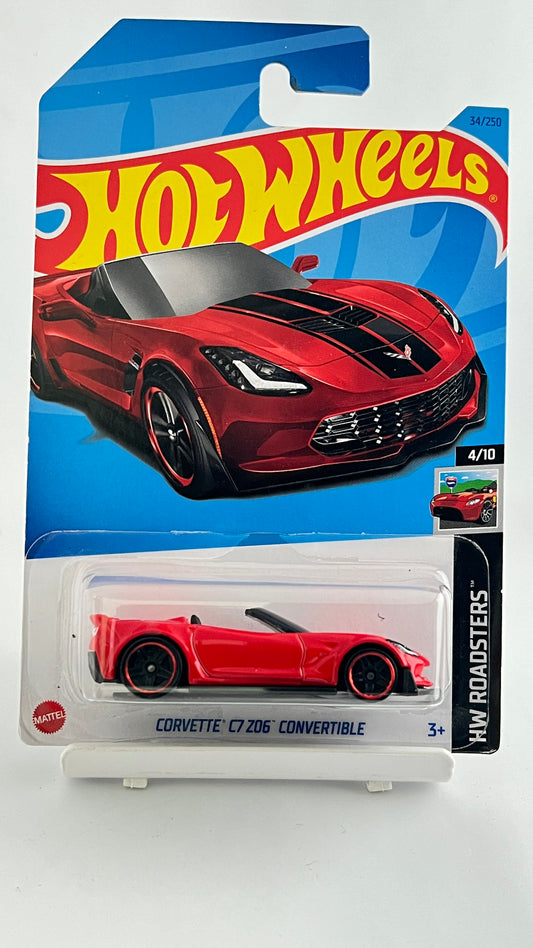 CORVETTE C7 Z06 CONVERTIBLE - 3A - Its Fun- Hot wheels - matchbox - diecast