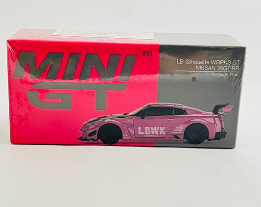 MINI GT - LB SILHOUETTE WORKS GT NISSAN 35GT-RR - SEALED - Its Fun- Hot wheels - matchbox - diecast