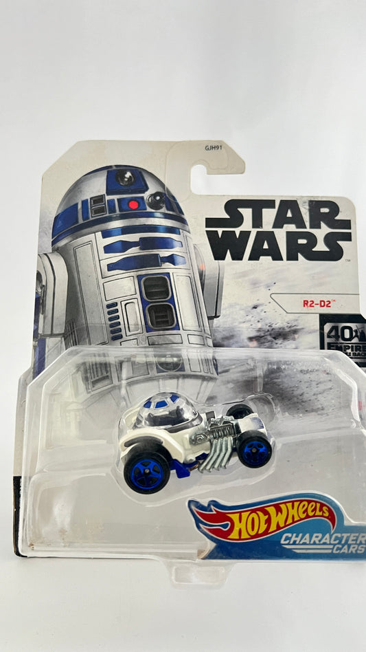 CHARACTER CARS - STAR WARS - R2-D2 - Its Fun- Hot wheels - matchbox - diecast