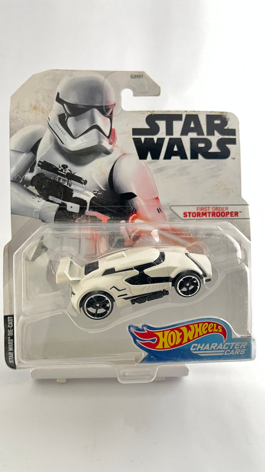 CHARACTER CARS - STAR WARS - FIRST ORDER STORMTROOPER - Its Fun- Hot wheels - matchbox - diecast