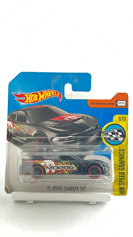 15 DODGE CHARGER SRT - SHORT CARD-BLISTER SQUEEZE - 5D - Its Fun- Hot wheels - matchbox - diecast