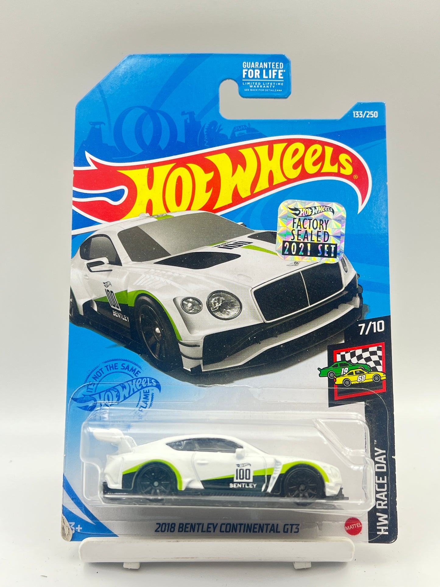 BLISTER CRACK - ( CARD AS IN PIC ) - 2018 BENTLEY CONTINENTAL GT3 - 4F
