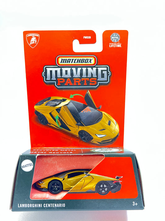 MATCHBOX MOVING PARTS - LAMBORGHINI CENTENARIO - ZX4