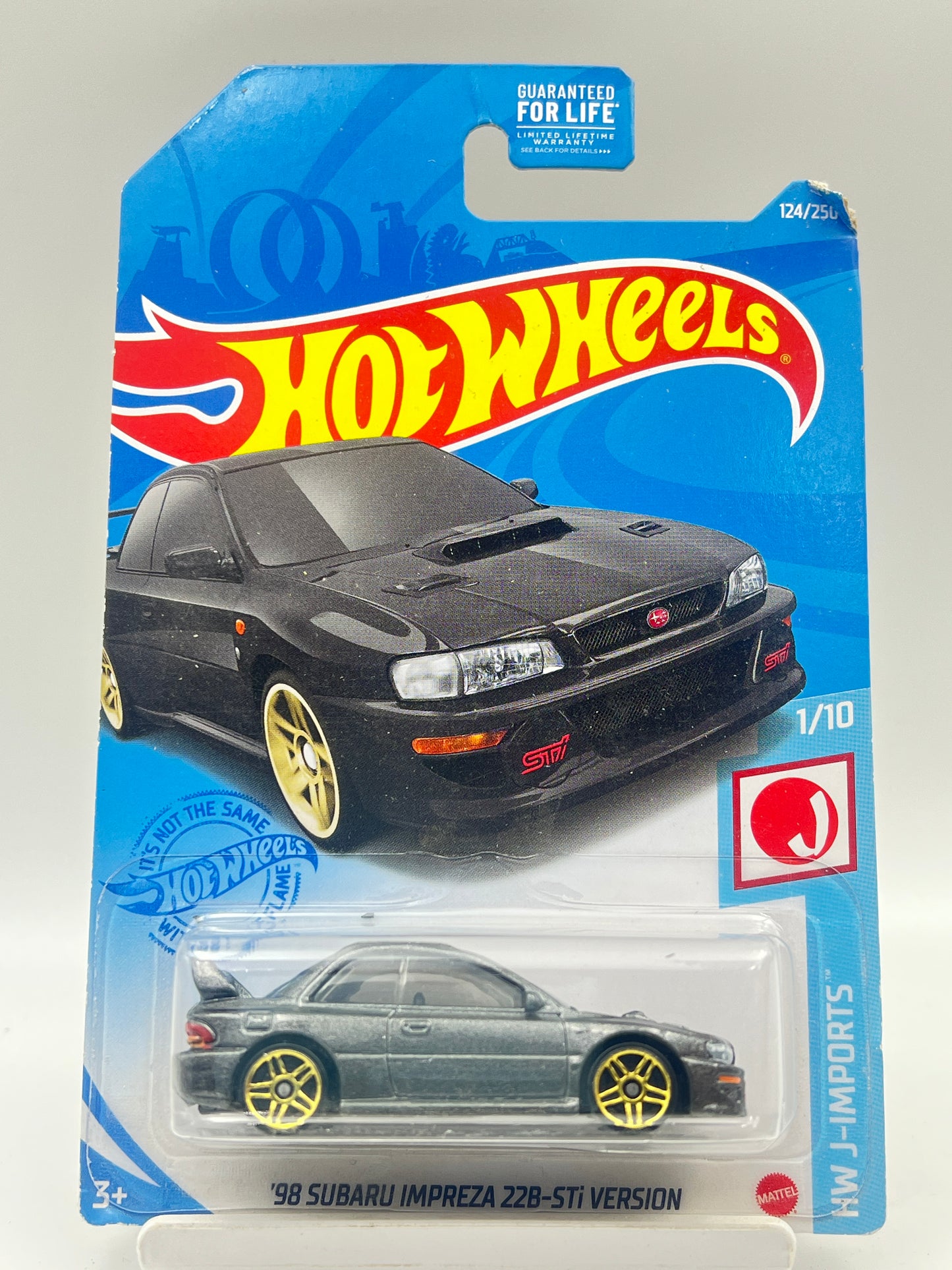 CORNER BEND - IMPORTED - HOT WHEELS -  98 SUBARU IMPREZA 22B-STI VERSION - 1C