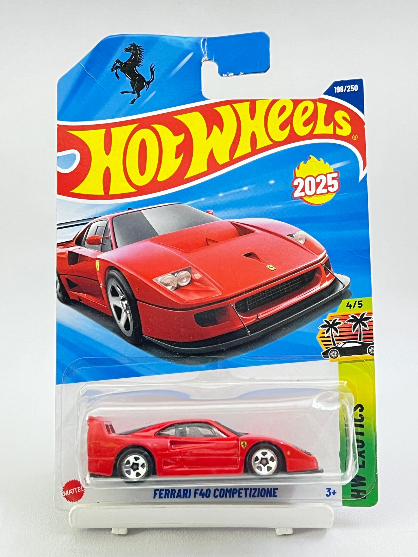 CREASED CARD / BLISTER CRACK - FERRARI F40 COMPETIZONE - 4G