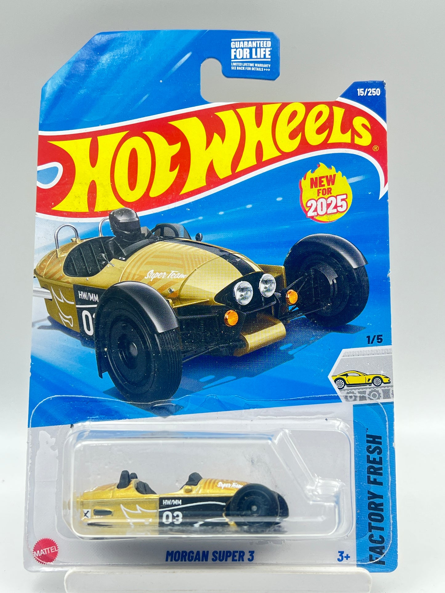 IMPORTED - HOT WHEELS -  MORGAN SUPER 3 - 1C