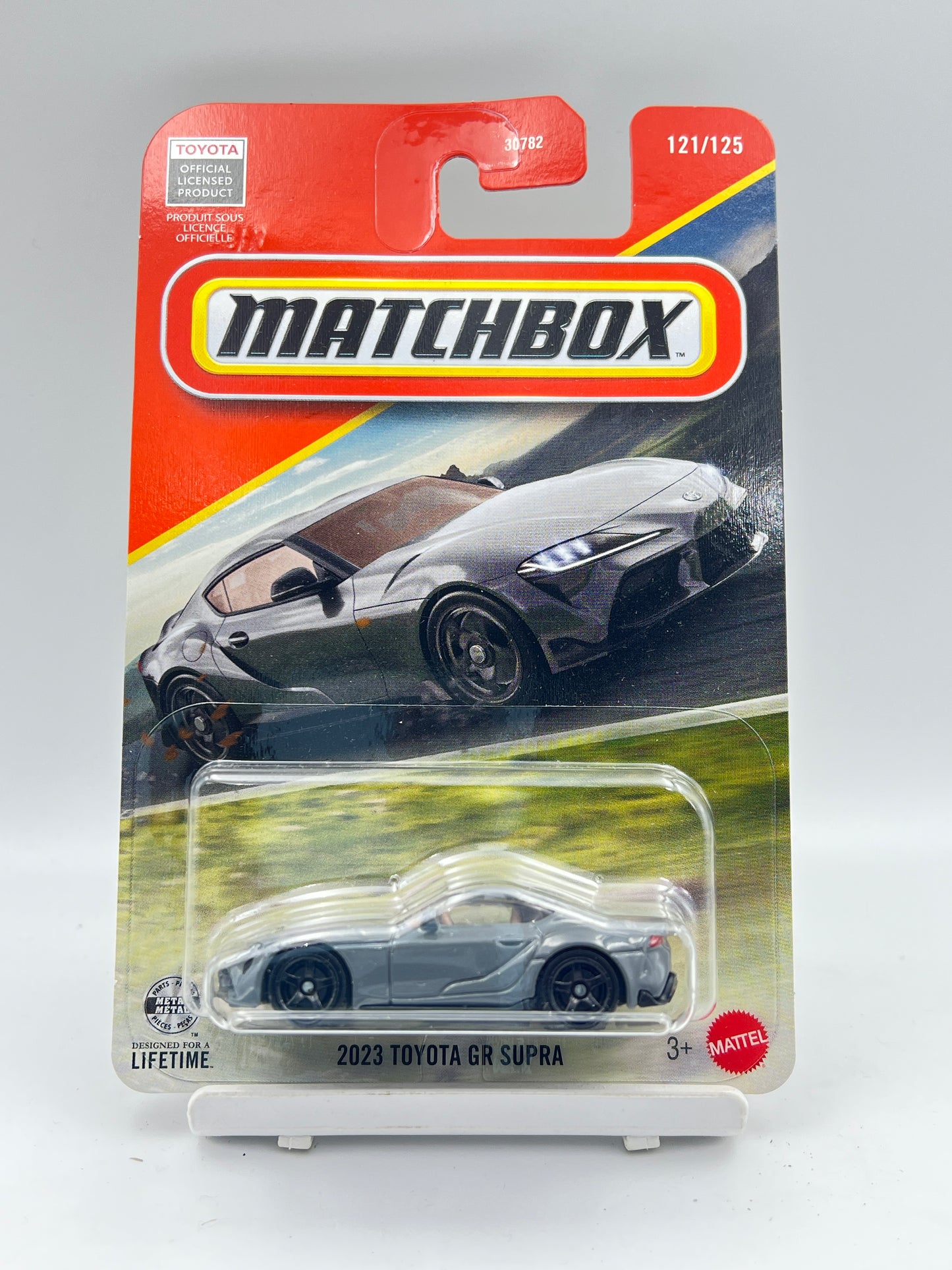 MATCHBOX - 2023 TOYOTA GR SUPRA - GREY - 3E