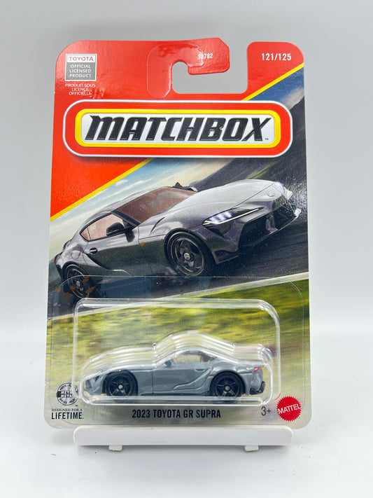 MATCHBOX - 2023 TOYOTA GR SUPRA - GREY - 3E