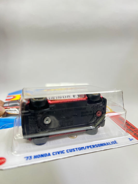 SUPER TREASURE HUNT - HOT WHEELS - 73 HONDA CIVIC CUSTOM - ZX1 (FREE PROTECTOR)