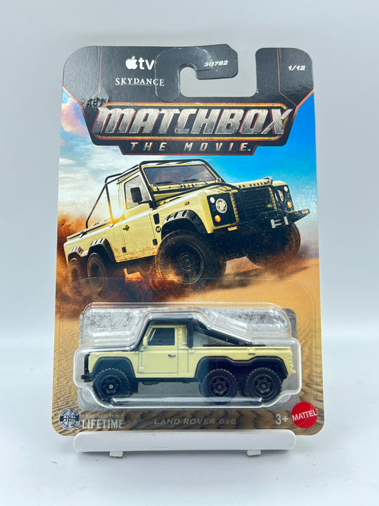 MATCHBOX - THE MOVIE - LAND ROVER 6X6 - 3E