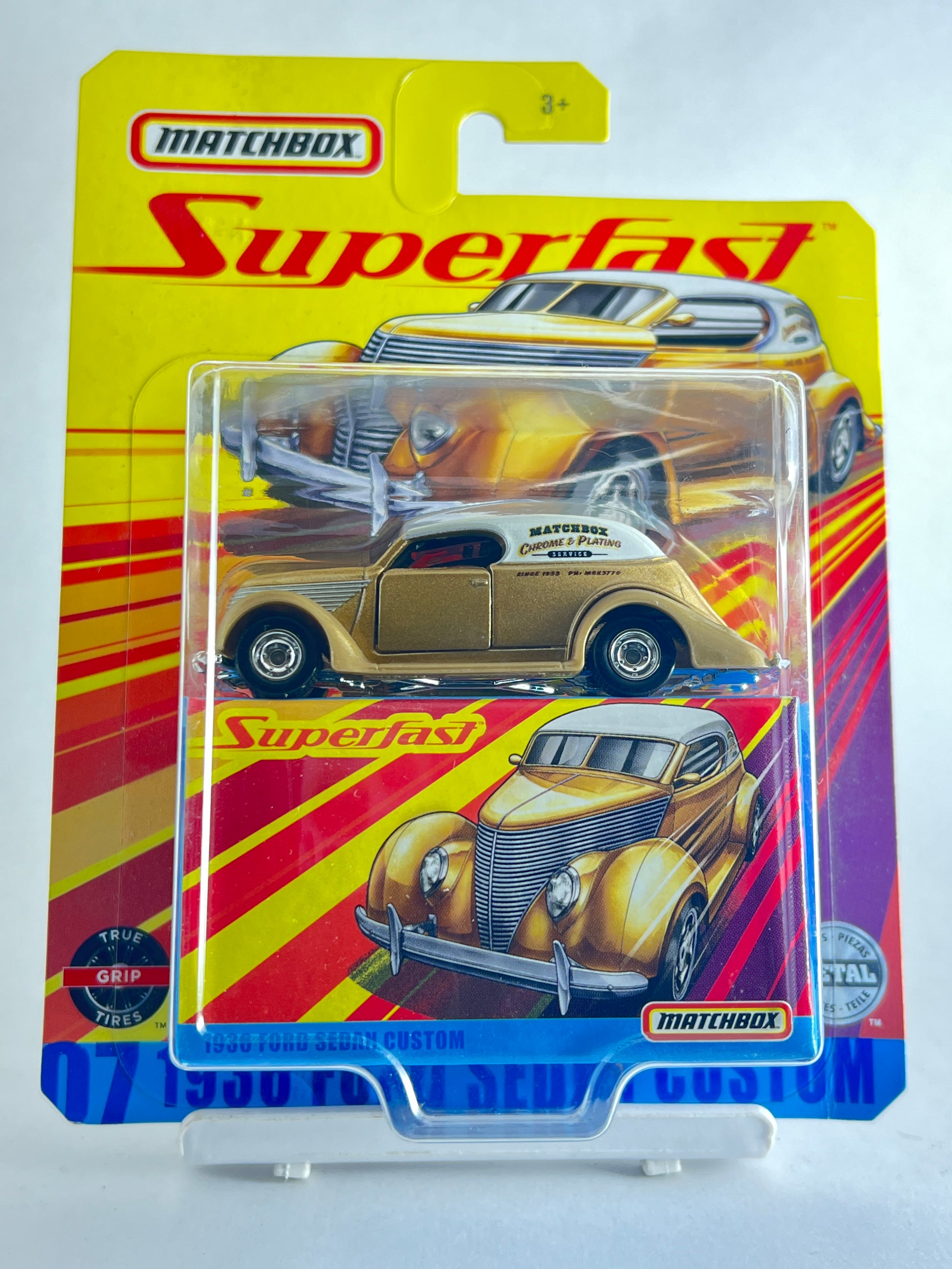 MATCHBOX SUPERFAST - 1936 FORD SEDAN CUSTOM - Its Fun- Hot wheels - matchbox - diecast