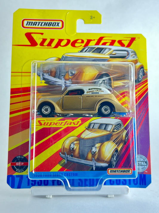 MATCHBOX SUPERFAST - 1936 FORD SEDAN CUSTOM - Its Fun- Hot wheels - matchbox - diecast