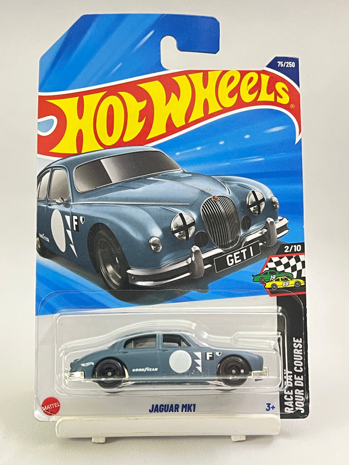 HOT WHEELS - JAGUAR MK1 - BLUE - 2A