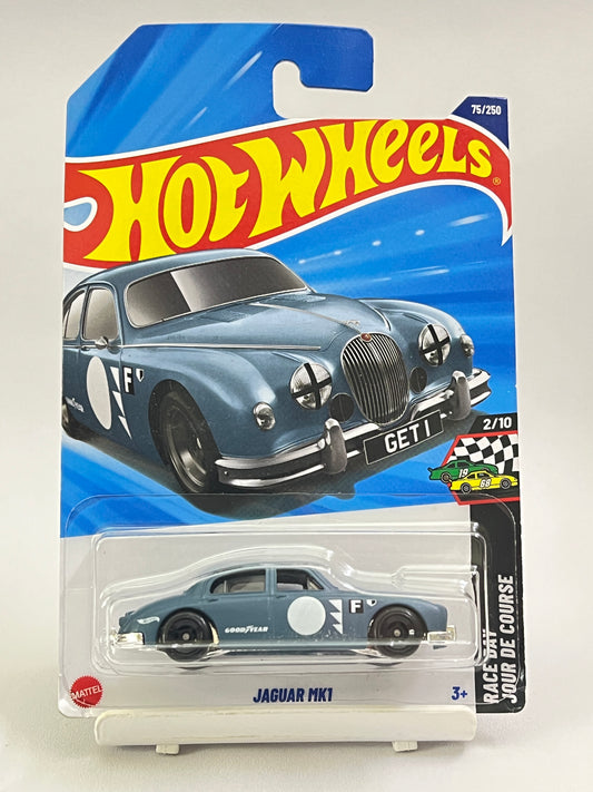 HOT WHEELS - JAGUAR MK1 - BLUE - 2A