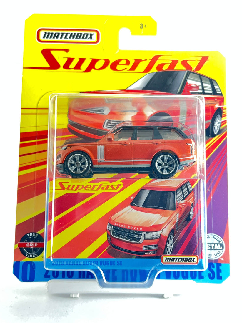 MATCHBOX SUPERFAST - 2018 RANGE ROVER VOGUE SE - WITH TRUE GRIP TYRES ...