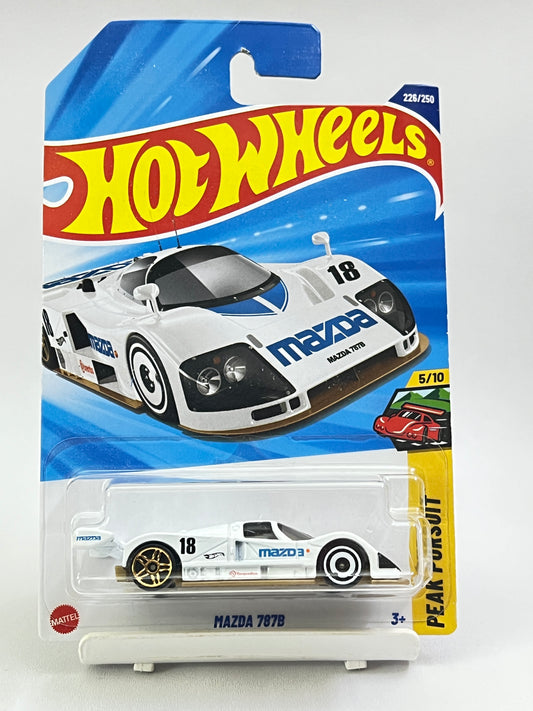 HOT WHEELS - MAZDA 787B - WHITE - 2A