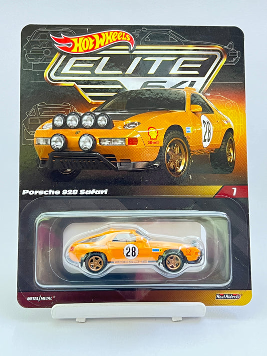 HOT WHEELS - ELITE64 - PORSCHE 928 SAFARI - COMES WITH PROTECTOR