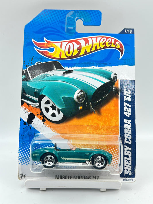 OPENABLE HOOD - SOFT CORNERS - SHELBY COBRA 427 S/C - GREEN - 2C