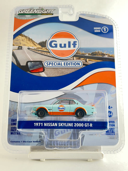 GREENLIGHT - SPECIAL EDITION - 1971 NISSAN SKYLINE 2000 GT-R (GULF)