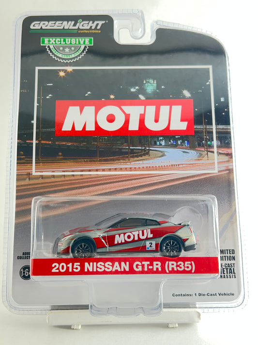GREENLIGHT - EXCLUSIVE - MOTUL - 2015 NISSAN GT-R (R35)