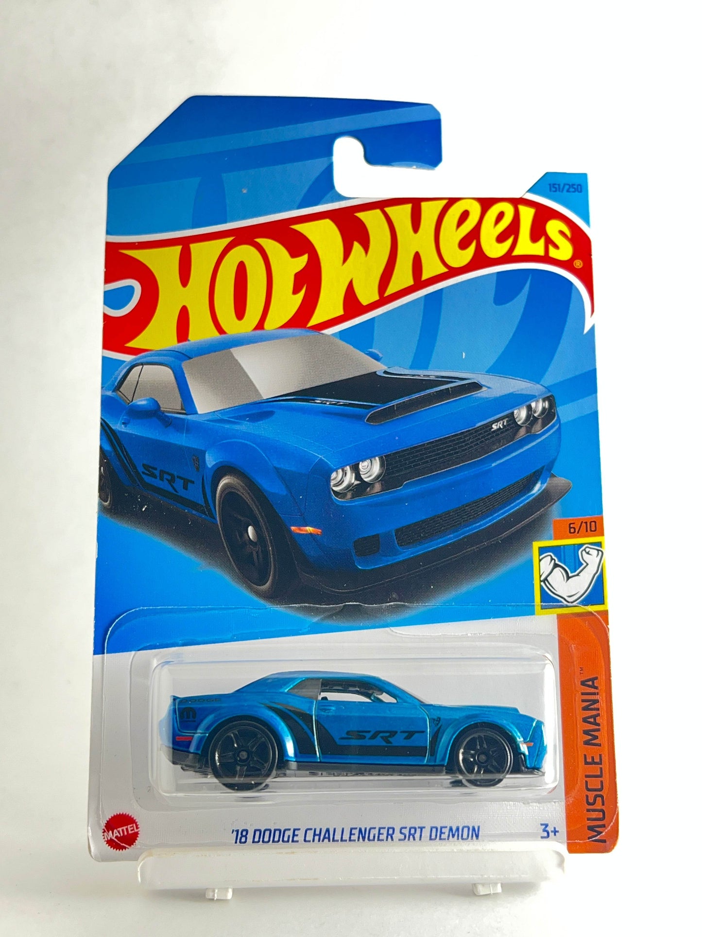 18 DODGE CHALLENGER SRT DEMON - BLUE - 4E - Its Fun