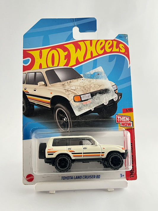 TOYOTA LAND CRUISER 80 - STICKER DIRT ON CARD - 3B - Its Fun- Hot wheels - matchbox - diecast