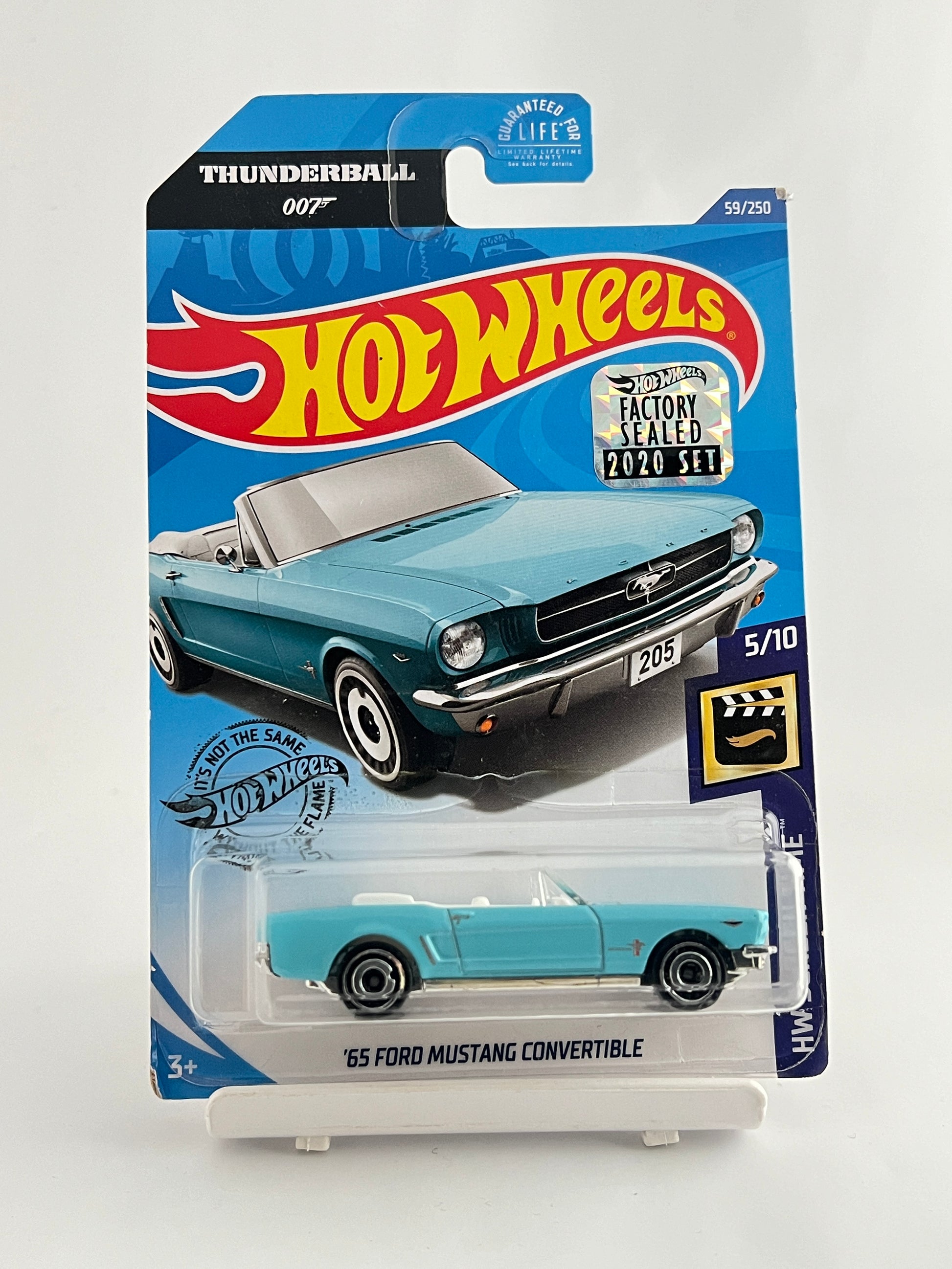 65 FORD MUSTANG CONVERTIBLE - 5C - Its Fun- Hot wheels - matchbox - diecast