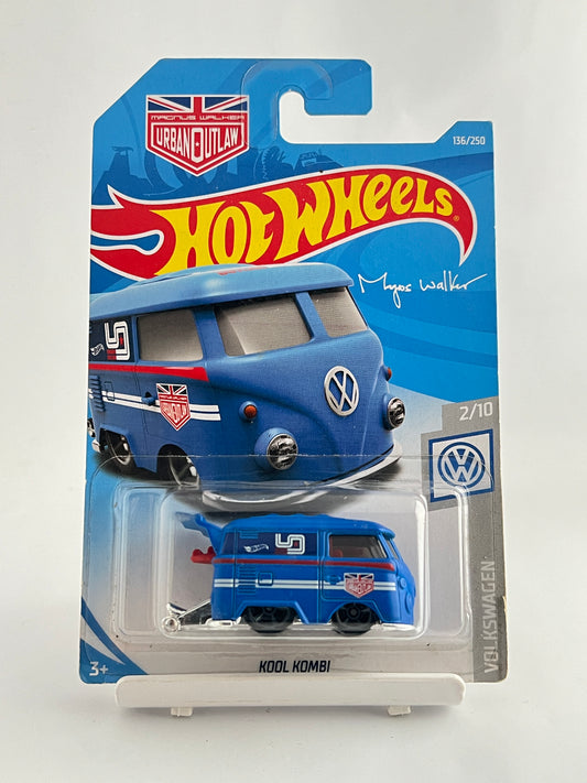 KOOL KOMBI - BLUE - 3B - Its Fun- Hot wheels - matchbox - diecast