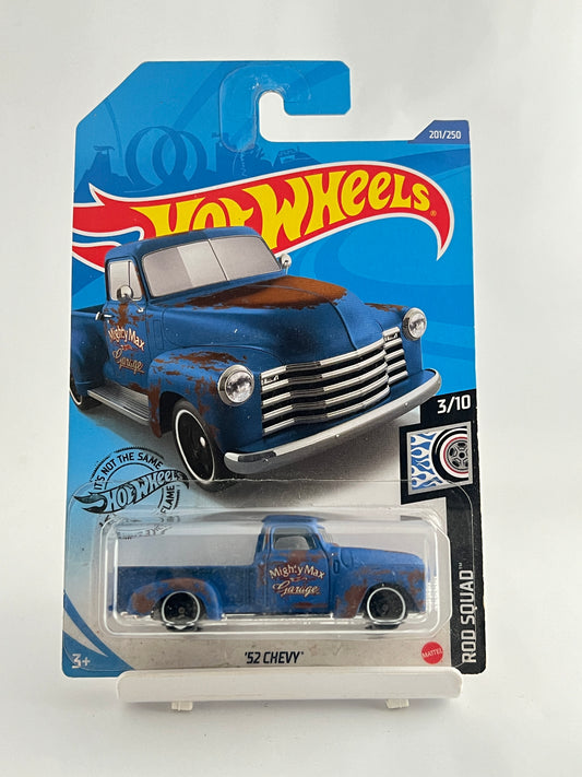 52 CHEVY - 3B - Its Fun- Hot wheels - matchbox - diecast