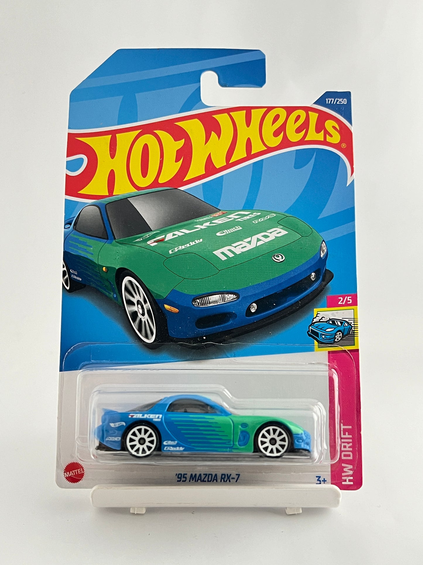 95 MAZDA RX-7 - 5C - Its Fun- Hot wheels - matchbox - diecast