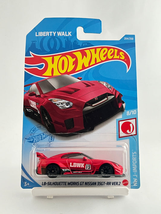 LB SILHOUETTE WORKS GT NISSAN 35GT-RR VER.2 - RED - 1C