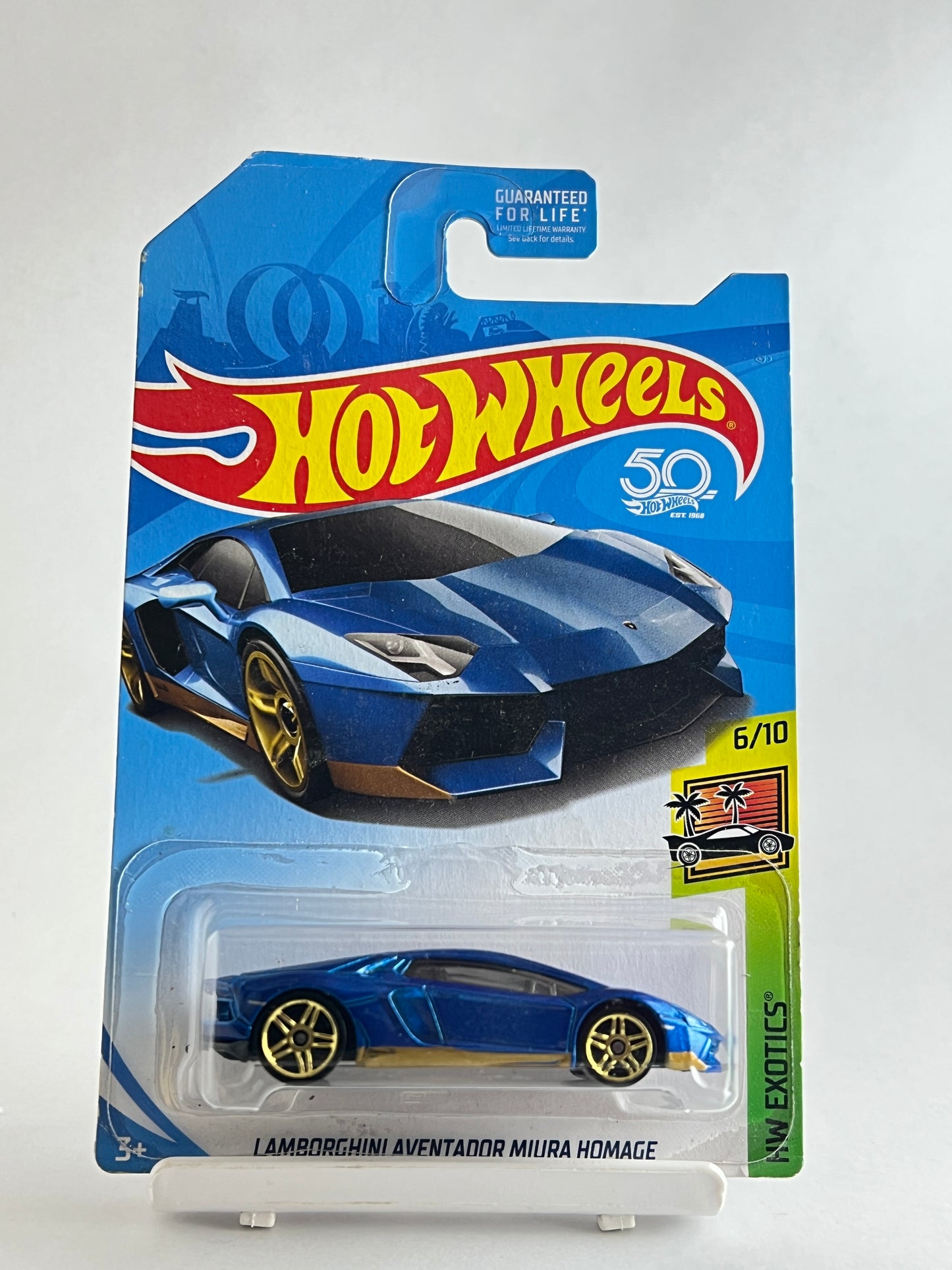 LAMBORGHINI AVENTADOR MIURA HOMAGE - 4E - Its Fun- Hot wheels - matchbox - diecast