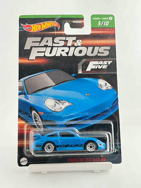 FAST AND FURIOUS - PORSCHE 911 GT3 RS -4C - Its Fun- Hot wheels - matchbox - diecast