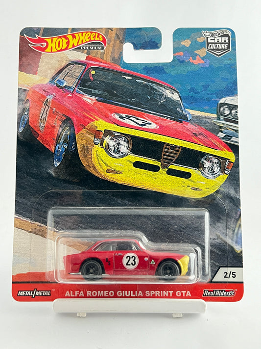 PREMIUM - ALFA ROMEO GIULIA SPRINT GTA - 5A - Its Fun- Hot wheels - matchbox - diecast