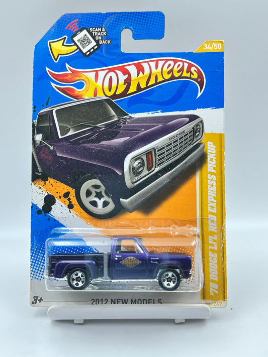 IMPORTED - HOT WHEELS -  78 DODGE LI'L RED EXPRESS PICKUP - 1B