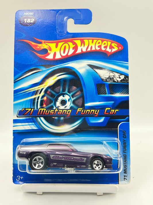FULL METAL - HOT WHEELS - 71 MUSTANG FUNNY CAR - PURPLE - 2B
