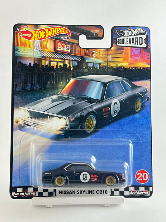 PREMIUM - NISSAN SKYLINE C210 - 5A - Its Fun- Hot wheels - matchbox - diecast