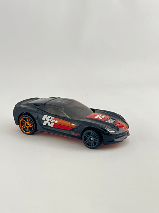 2014 CORVETTE STINGRAY- UNCARDED - MINT - Its Fun- Hot wheels - matchbox - diecast