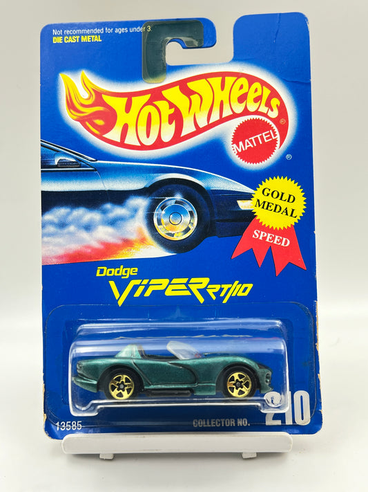 IMPORTED - HOT WHEELS -  DODGE VIPER RT/10 - GREEN - 2B