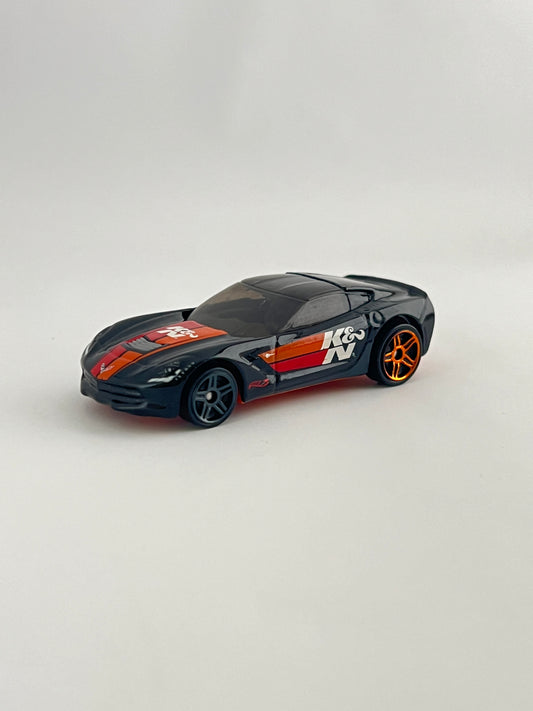 2014 CORVETTE STINGRAY- UNCARDED - MINT - Its Fun- Hot wheels - matchbox - diecast