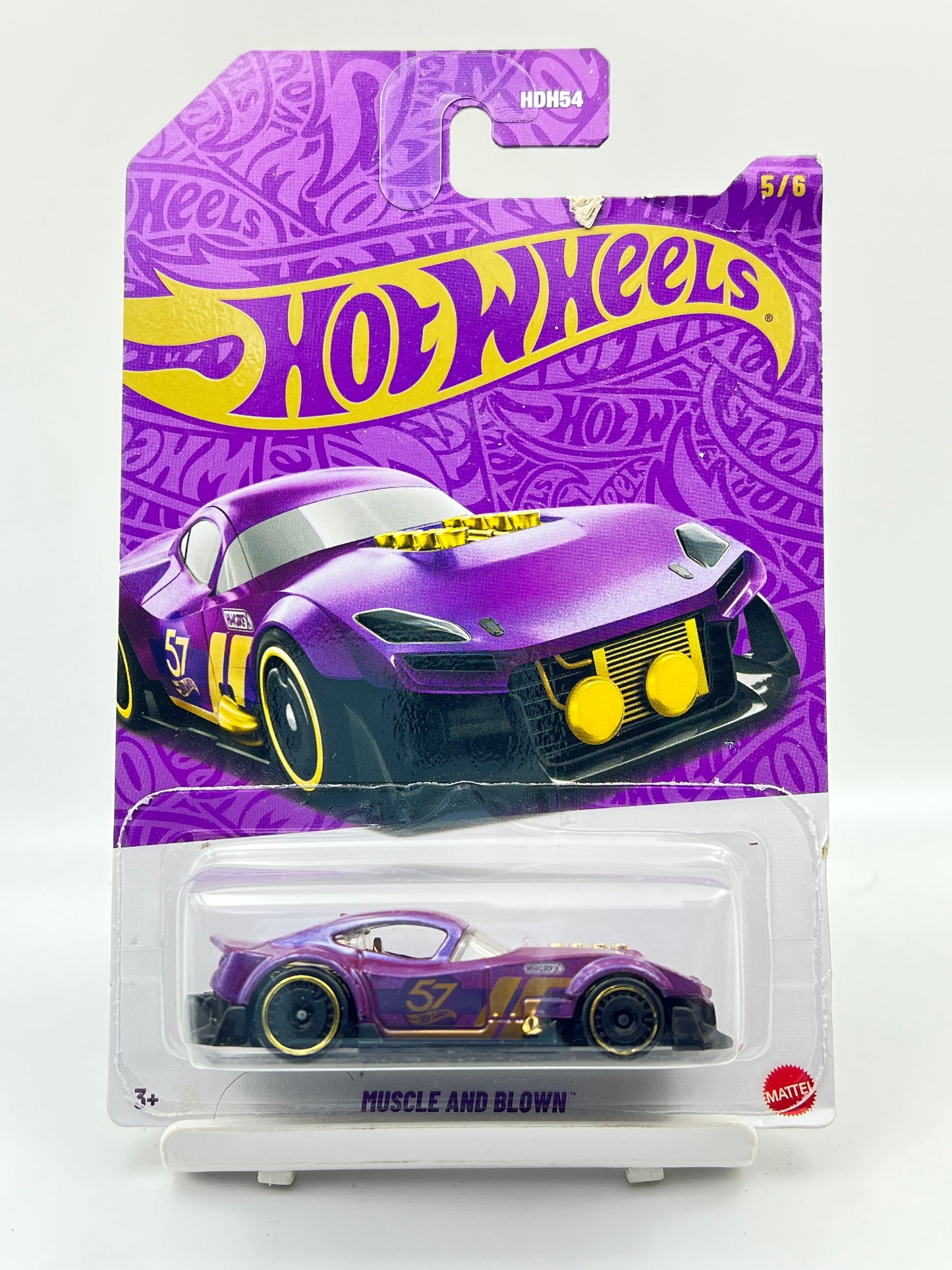 MILD CARD DAMAGE - ( CARD AS IN PIC ) - MUSCLE AND BLOWN - 2B