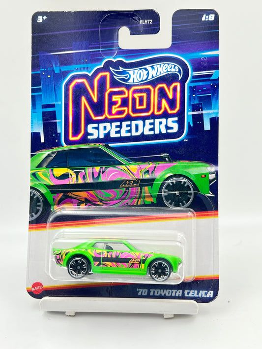 IMPORTED - HOT WHEELS -  NEON SPEEDERS - 70 TOYOTA CELICA - 2A