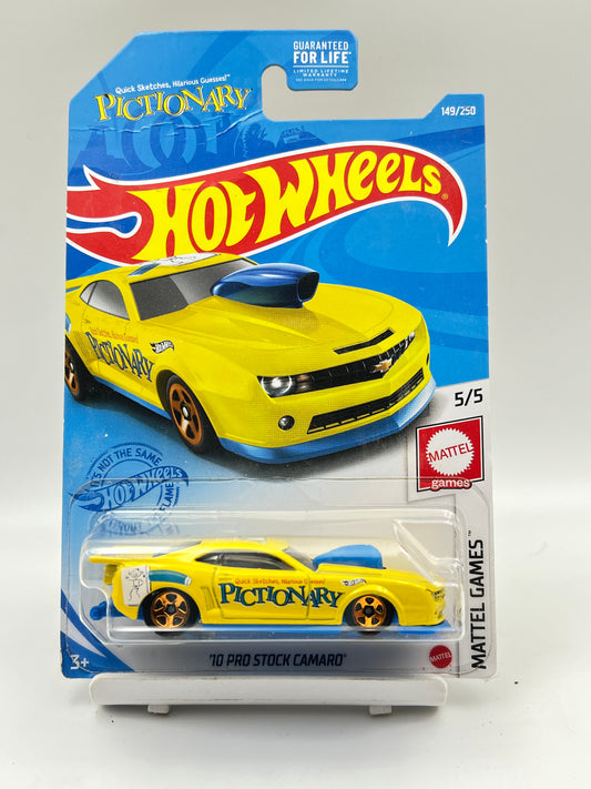 MILD SOFT CORNERS / BLISTER CRACK - IMPORTED - HOT WHEELS -  10 PRO STOCK CAMARO - 1D