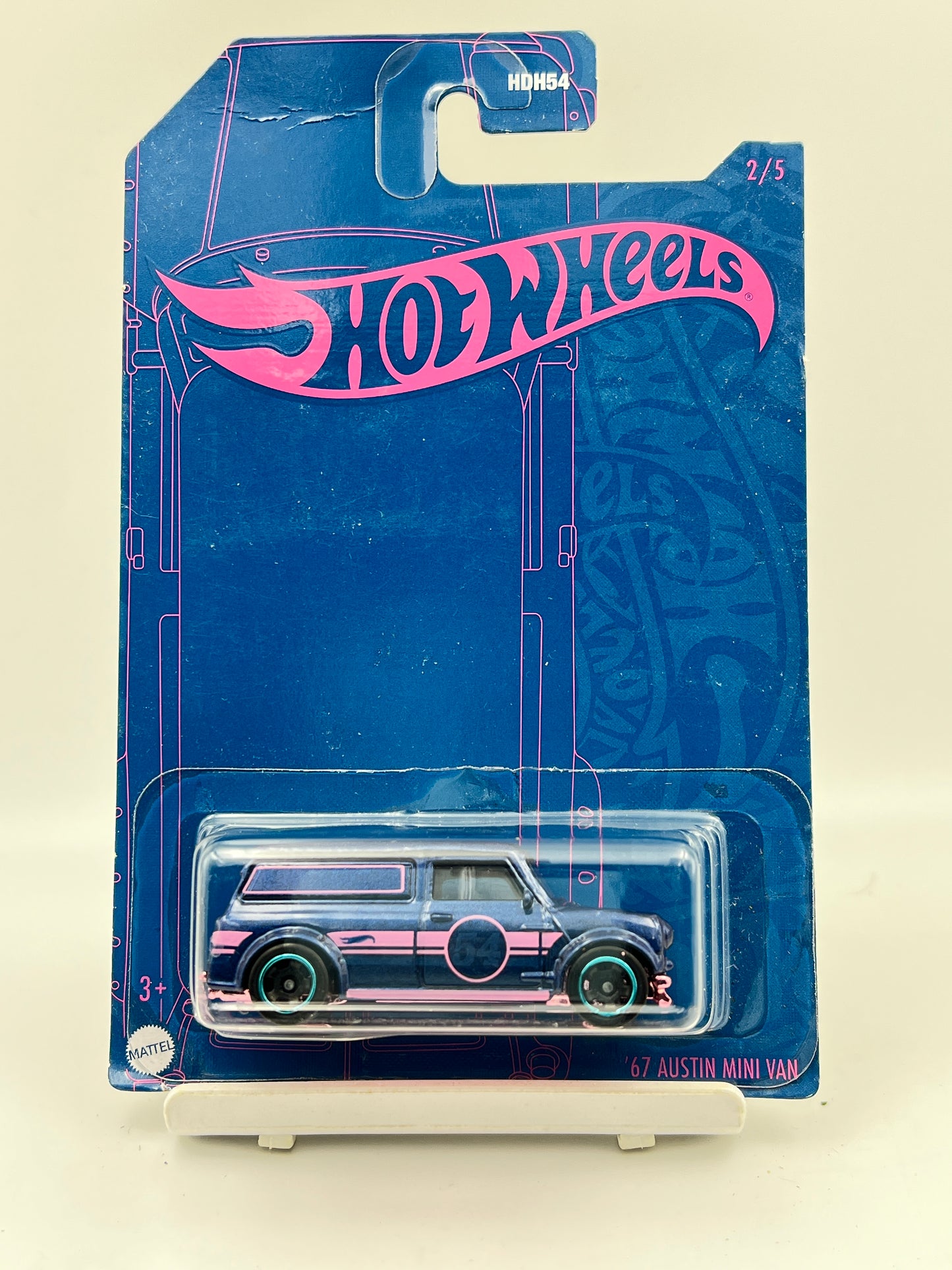 IMPORTED - HOT WHEELS -  67 AUSTIN MINI VAN - 3B
